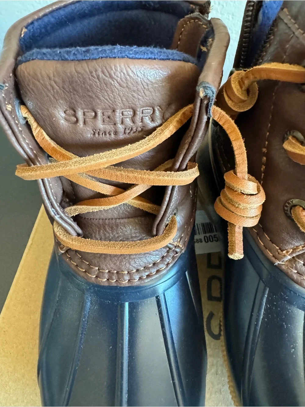 NWT Toddler 10 Sperry Saltwater Duck Boots